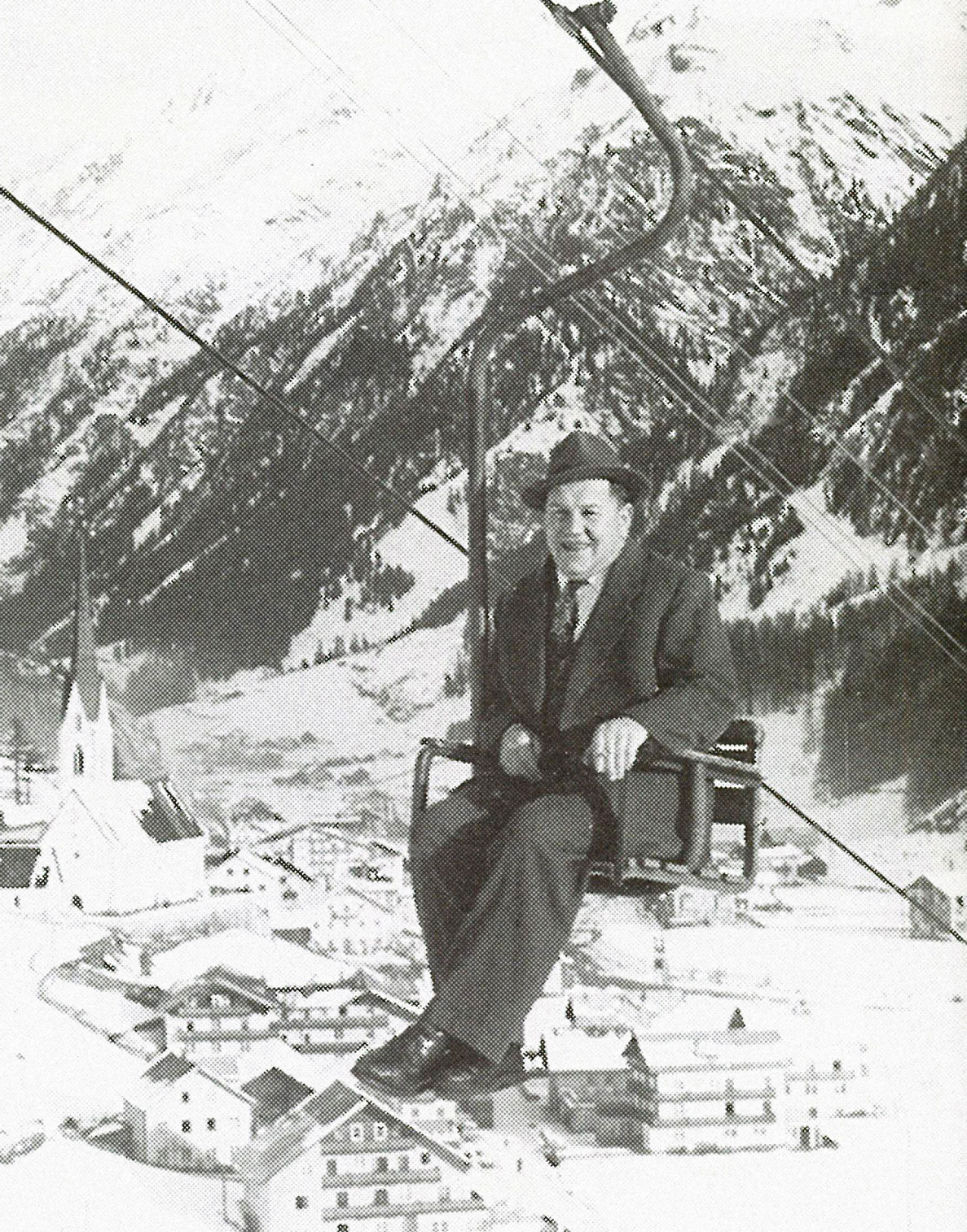 Portrait Hans Falkner in Sölden