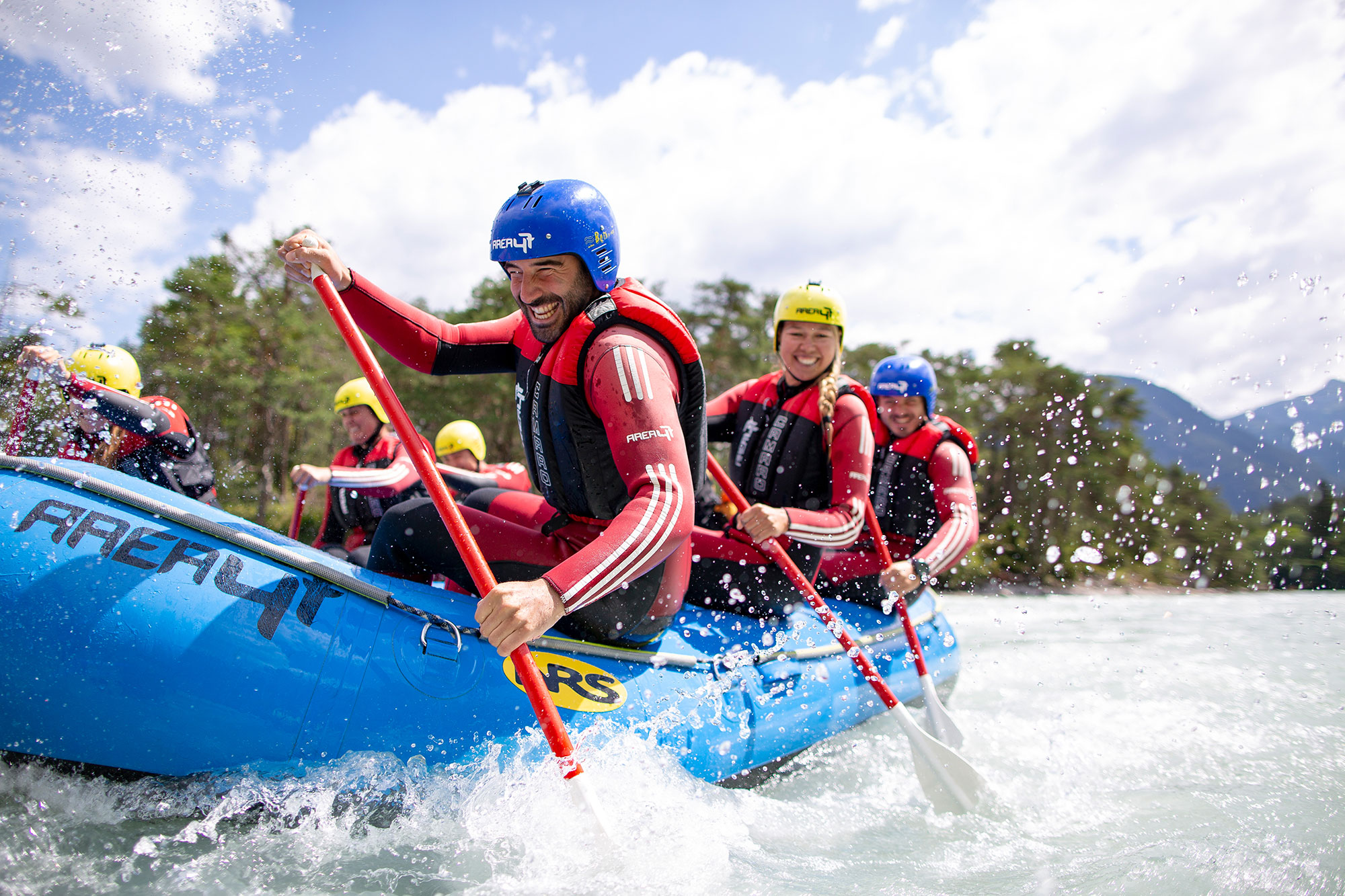 AREA 47 Rafting Tour im Ötztal
