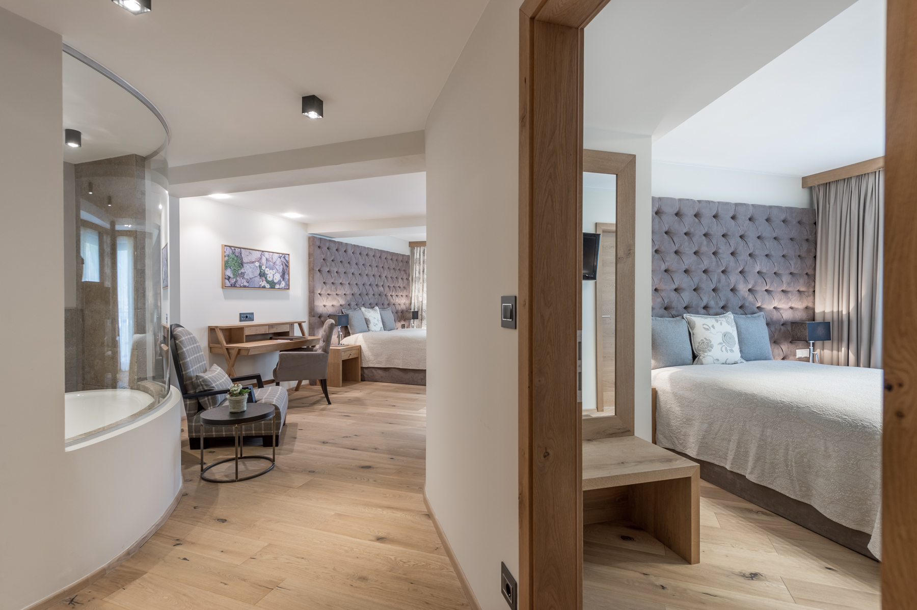 Familiensuite Chalet Ötztal im Hotel Das Central in Sölden Familiensuite Chalet Ötztal im Hotel Das Central in Sölden