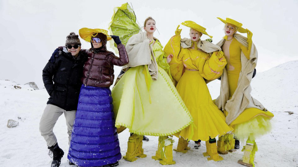 Shooting bei Germany's next Topmodel in Sölden Shooting bei Germany's next Topmodel in Sölden