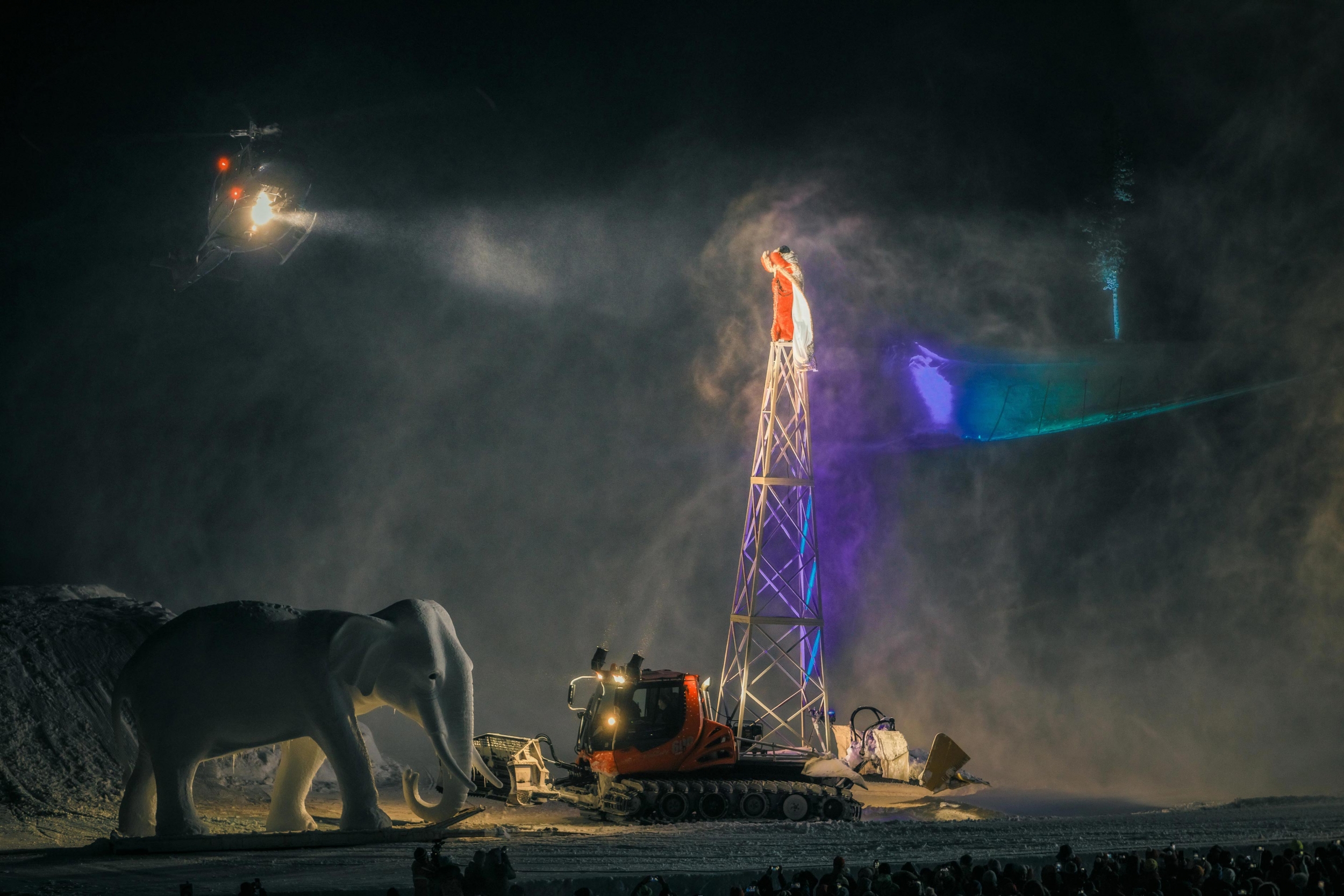 Das Gletscherschauspiel - Atemberaubende Live-Performance bei Hannibal Das Gletscherschauspiel - Atemberaubende Live-Performance bei Hannibal