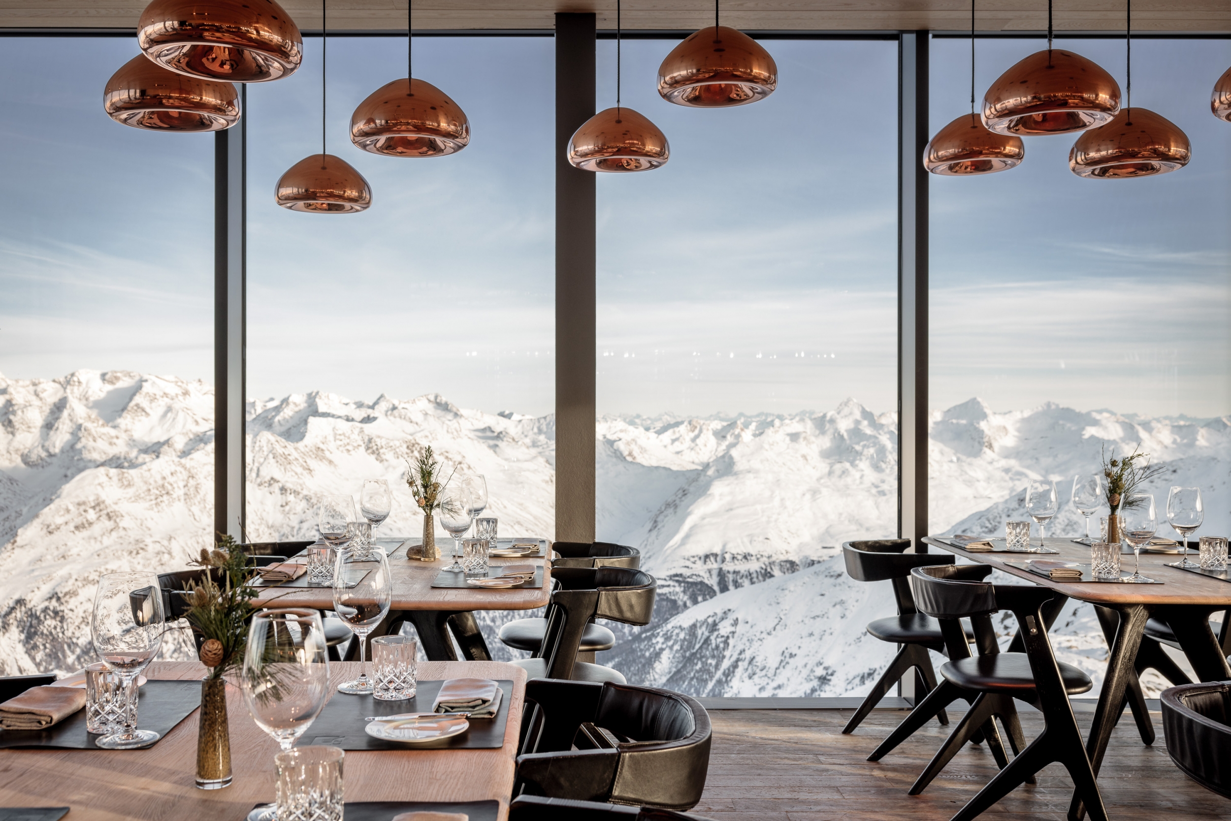 Gourmetrestaurant ice Q am Gaislachkogl mit 2-Hauben Gourmetrestaurant ice Q am Gaislachkogl mit 2-Hauben
