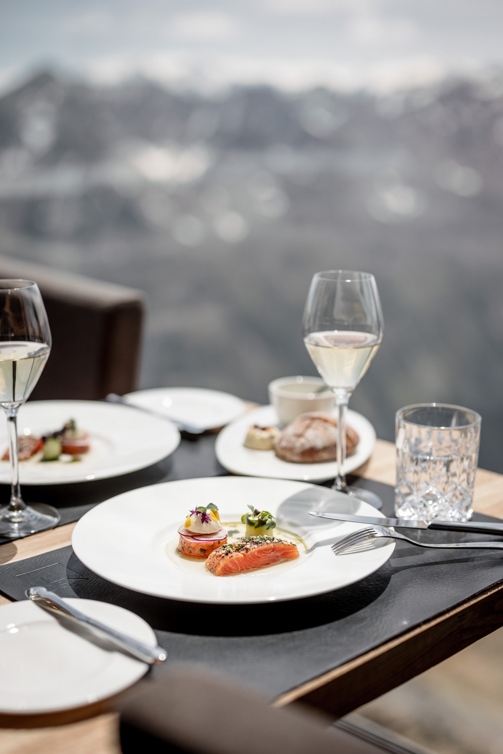 ice Q Gourmetrestaurant - Längenfelder Lachsforelle