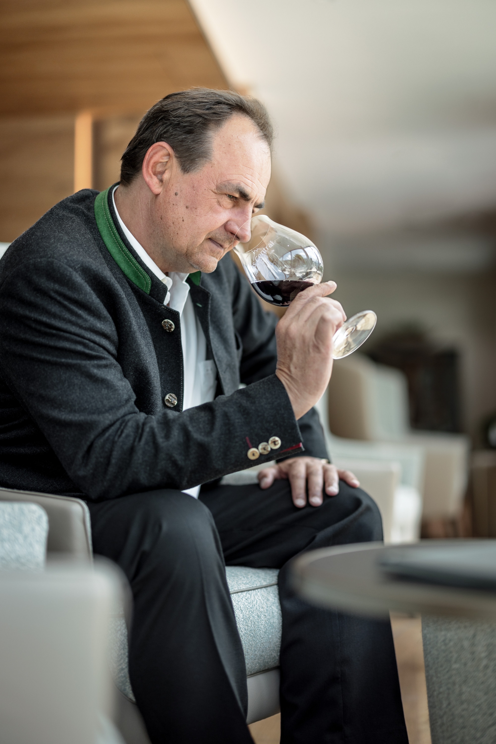 Maître d'hôtel Martin Sperdin vom Hotel Das Central Sölden Maître d'hôtel Martin Sperdin vom Hotel Das Central Sölden