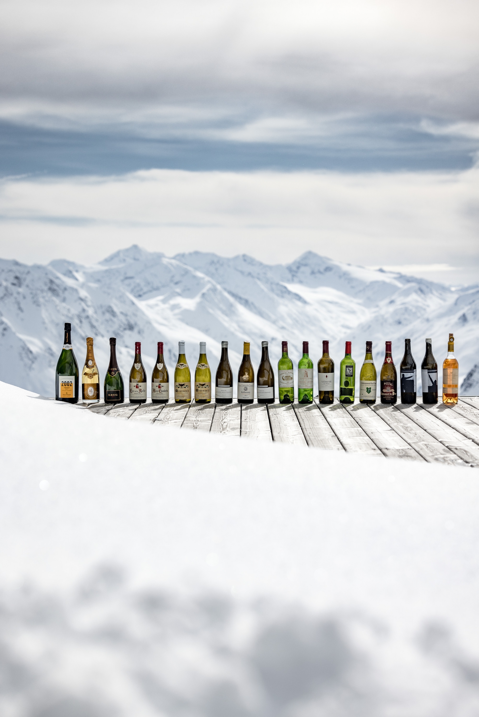 Die May Wines Masterclass im ice Q Restaurant auf über 3.000 m Die May Wines Masterclass im ice Q Restaurant auf über 3.000 m