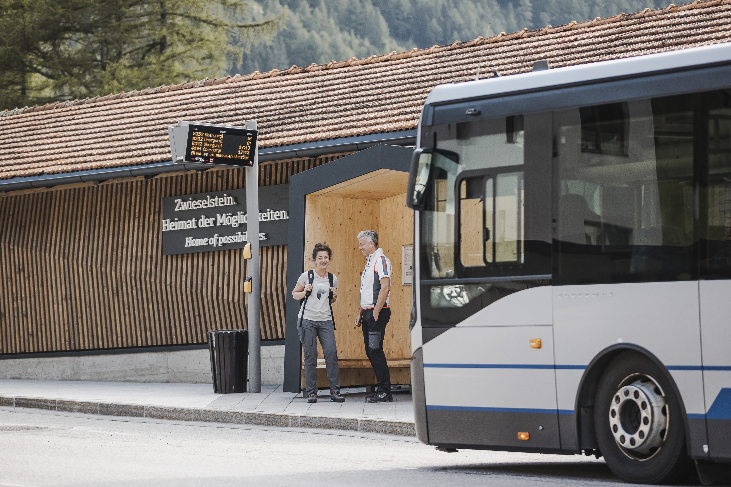 Kostenlose Busfahrt mit der Ötztal Card