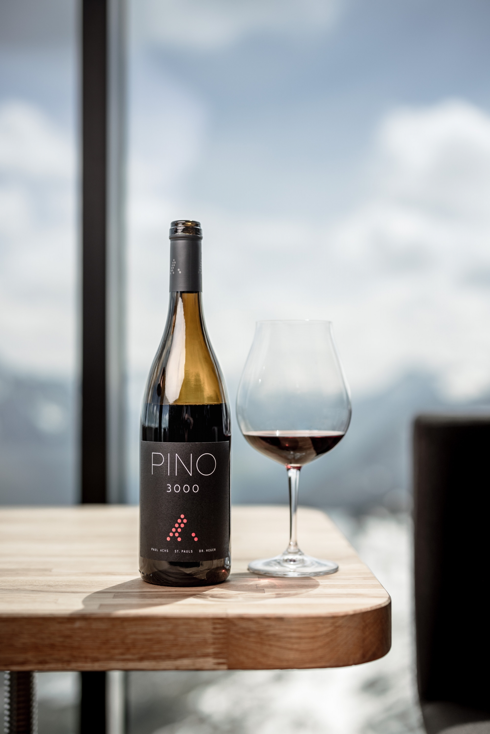 PINO 3000 – der höchste Pinot Noir der Alpen vom 5-Sterne Hotel Das Central in Sölden