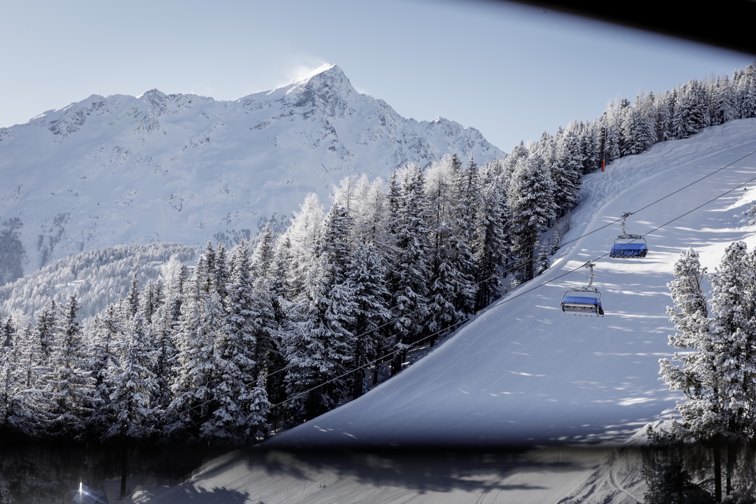 Ausblick von der Gaislachkoglbahn auf den Wasserkar Ausblick von der Gaislachkoglbahn auf den Wasserkar
