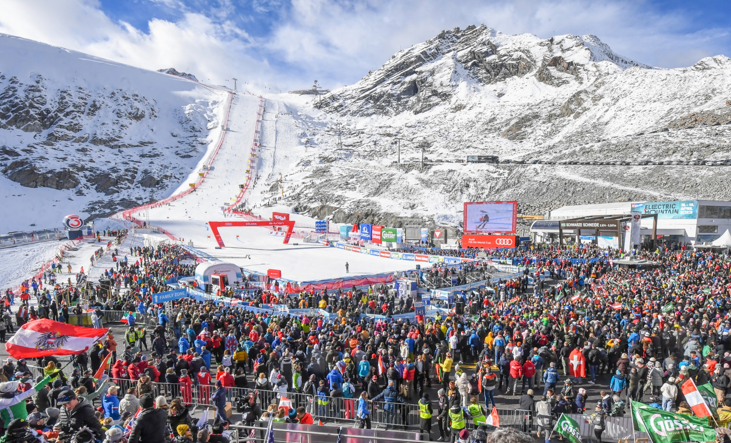 Weltcup-Wochenende jedes Jahr Ende Oktober in Sölden Weltcup-Wochenende jedes Jahr Ende Oktober in Sölden
