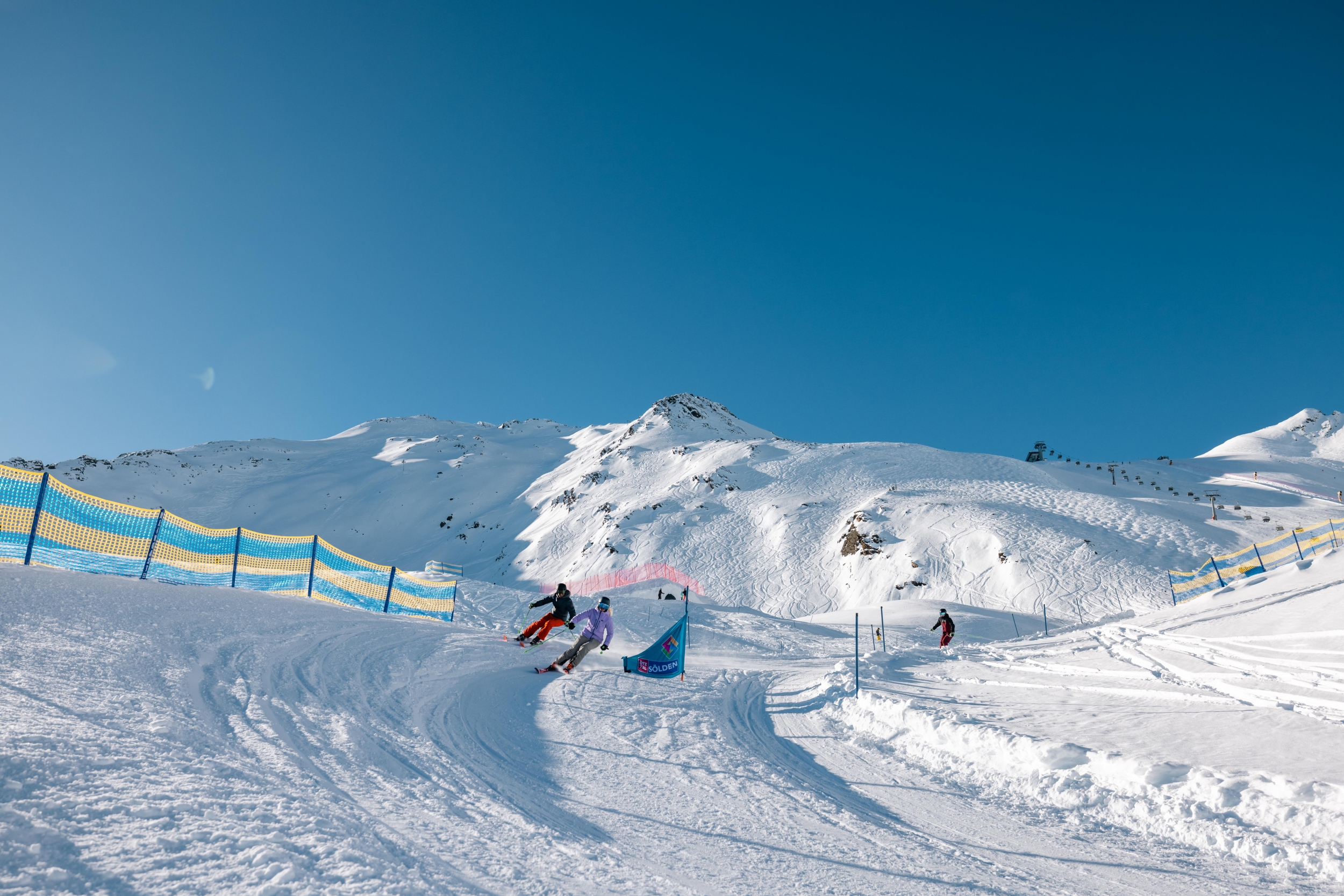 Fun Slope 8SK Giggijoch im Skigebiet Sölden Fun Slope 8SK Giggijoch im Skigebiet Sölden