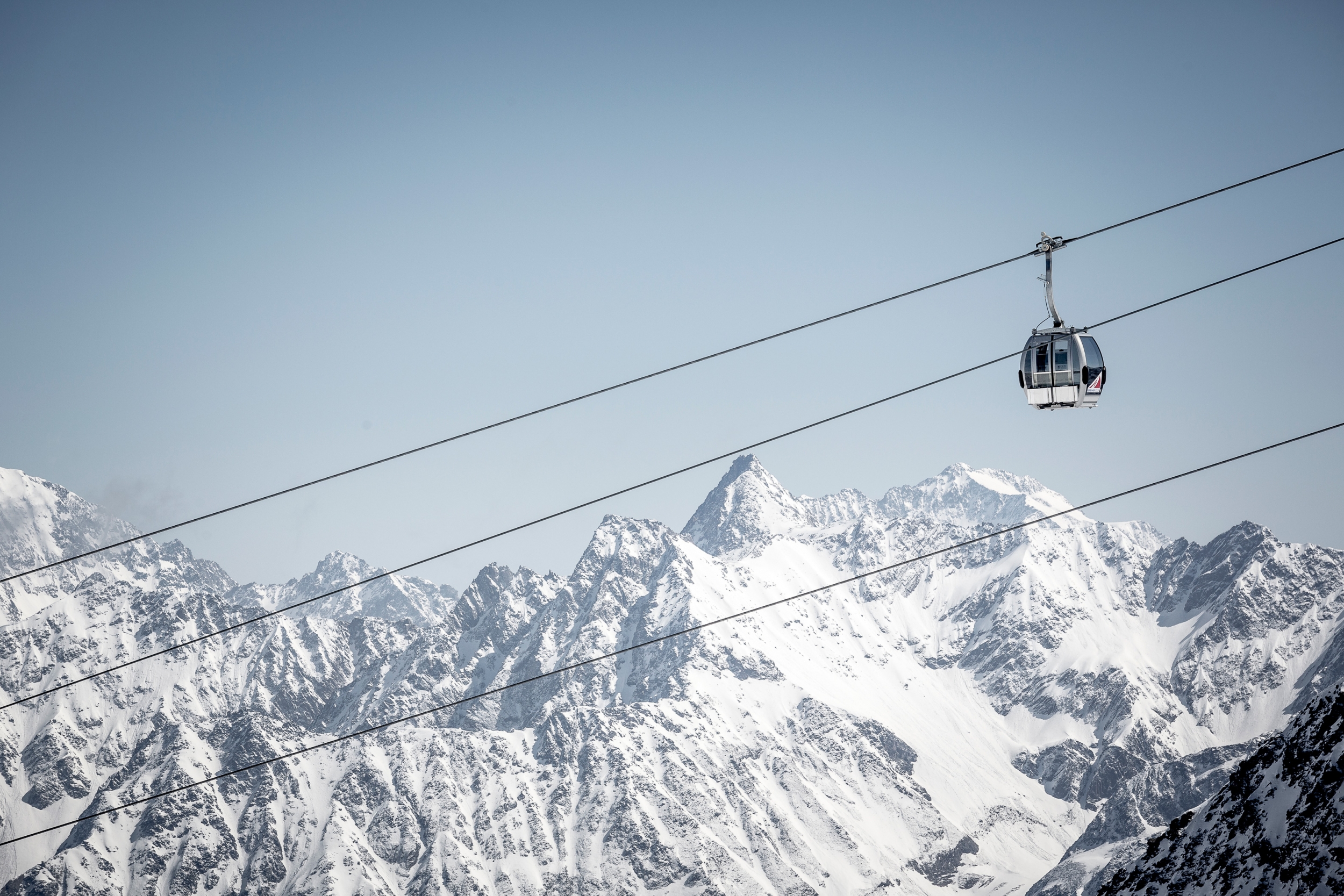 Tiefenbachgletscher Gondel Bergbahnen Sölden Tiefenbachgletscher Gondel Bergbahnen Sölden